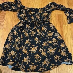 Gold and Tan sundress